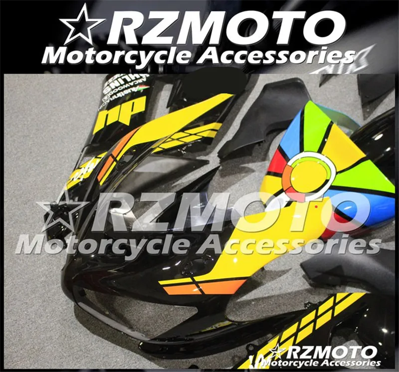 Мотоциклетный обтекатель abs Подходит для Kawasaki ZX6R 636 ZX-6R 2005 2006 корпусные детали пресс-форм Магазин № 0327