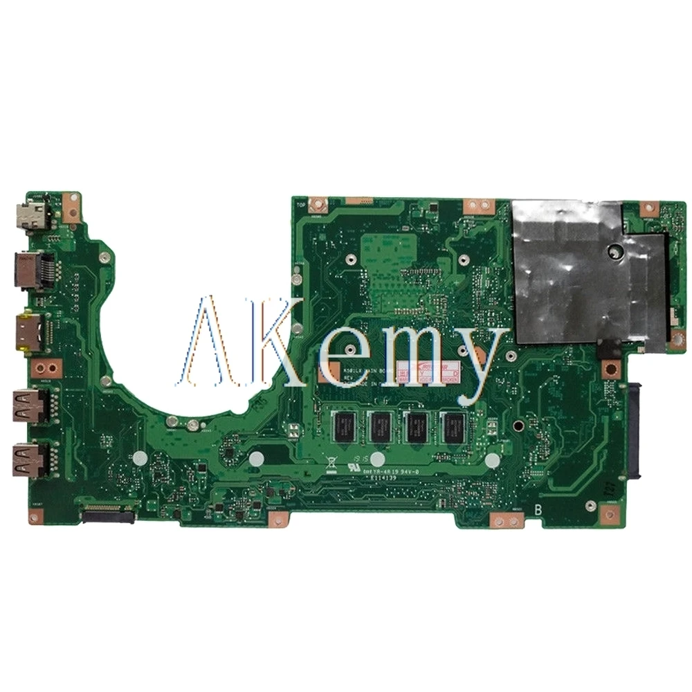  Akemy K501LX For ASUS K501LN K501LB A501L K501L V505L Laotop Mainboard K501LX Motherboard W/ I5-520