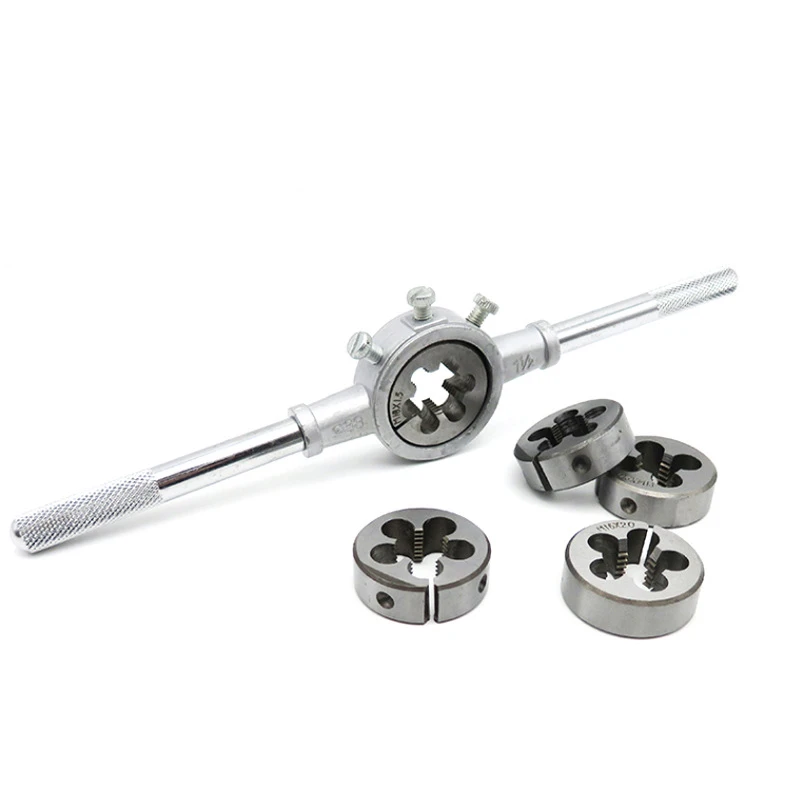 US $90.50 86Pcs Tap Die Set Tungstem Steel Plating Titanium Metric Imperial Thread Combination Tools Kit with Wrench Screwdriver