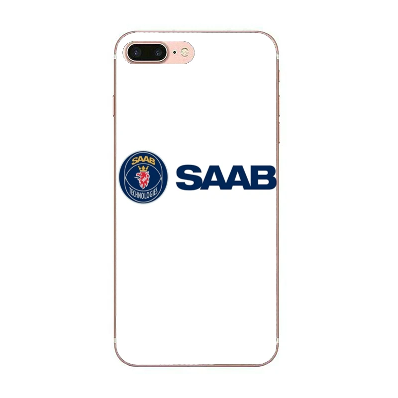 Модный автомобильный чехол для телефона с логотипом saab задняя крышка Samsung Galaxy J7 J5