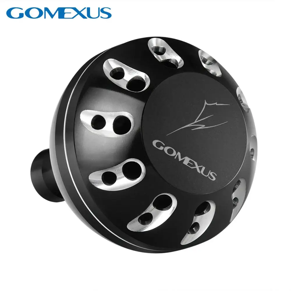 Gomexus moulinet poignée bouton d'alimentation pour Daiwa Saltiga Catalina Blast tournoi emblème ISO 4500-6000 Seaborg 500-1200 45mm