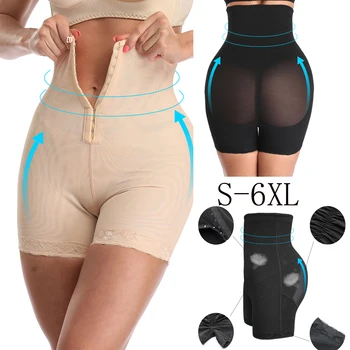 

Women Tummy Control Short High Waist Panties Body Shapewear Weight Loss Slimming Underwear Butt Lifter Postpartum Girdle
