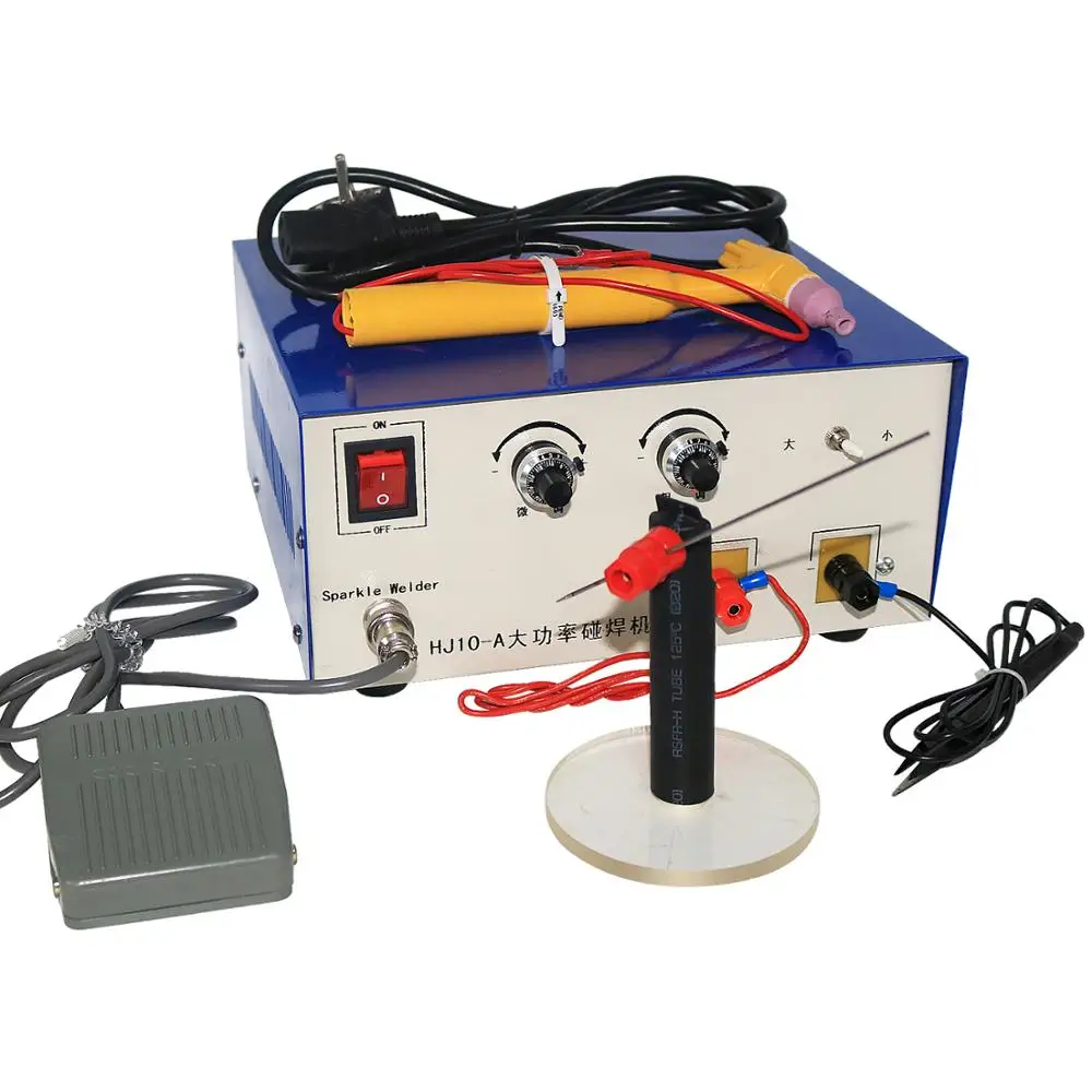

High Power 100A Jewelry Spot Welding Machine Handheld Small Laser Welder Machine ewelry Coil Bracelet Interface Soldering Tool