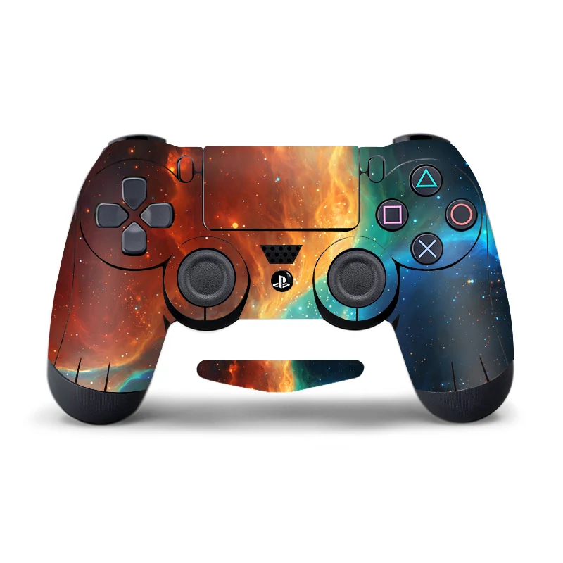 6 Звездное небо камуфляжная виниловая наклейка Кожа Наклейка для sony Playstation 4 контроллер протектор кожный чехол для PS4 контроллер аксессуар - Цвет: 6