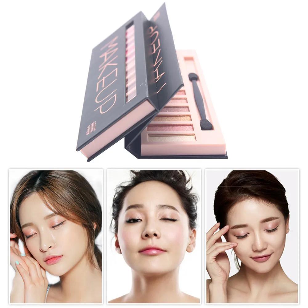 

Matte Glitter Eye Shadow Powder Palette Matte Magnificent Metals Glitter Pearl light Dumb light Eyeshadow Cosmetic Makeup