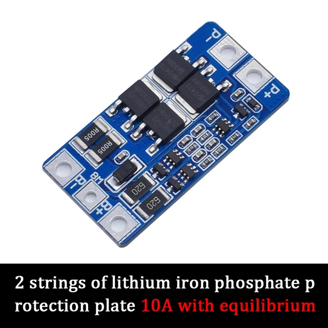 Module 7.4V 8.4V Battery Protection Board 2S 20A Current 2 String 18650 Lithium 