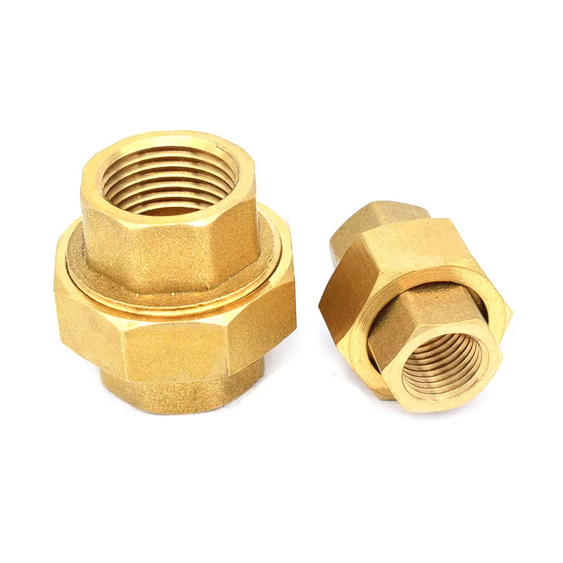 Brass Plumbing Fittings Movable Joint Water Tank Fittings 1/4\