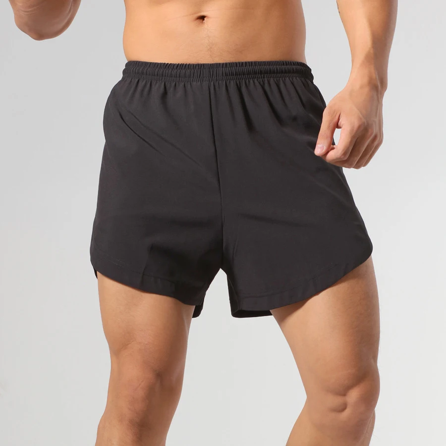 M-4XL)Men Quick Dry Loose Running Shorts Outdoor Sports Training