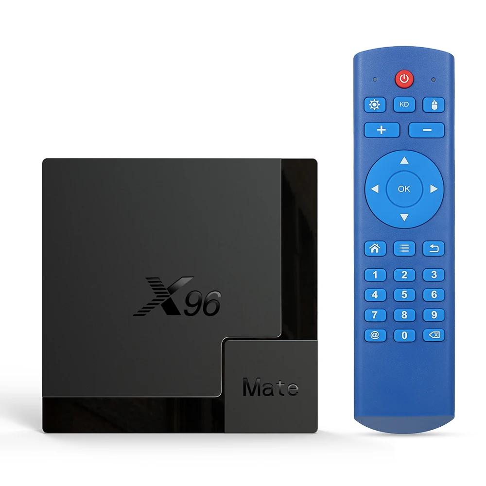 2020 Новый Смарт Android 10 0 TV BOX X96 Mate ТВ приставка 4G/64G 2 4G &amp 5G двухъядерный процессор Wi-Fi