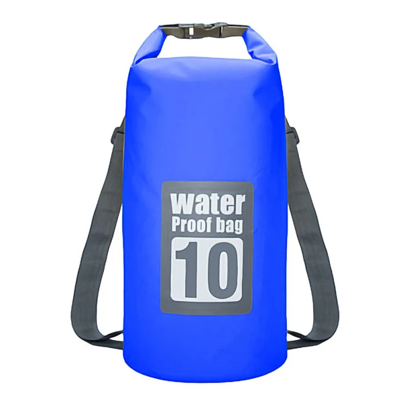 10L плавающий Водонепроницаемый сухой мешок пакет Рулон Топ мешок плаванье рафтинг Каякинг непромокаемый рюкзак для кемпинга Пешие прогулки пляж рыбалка - Цвет: DL