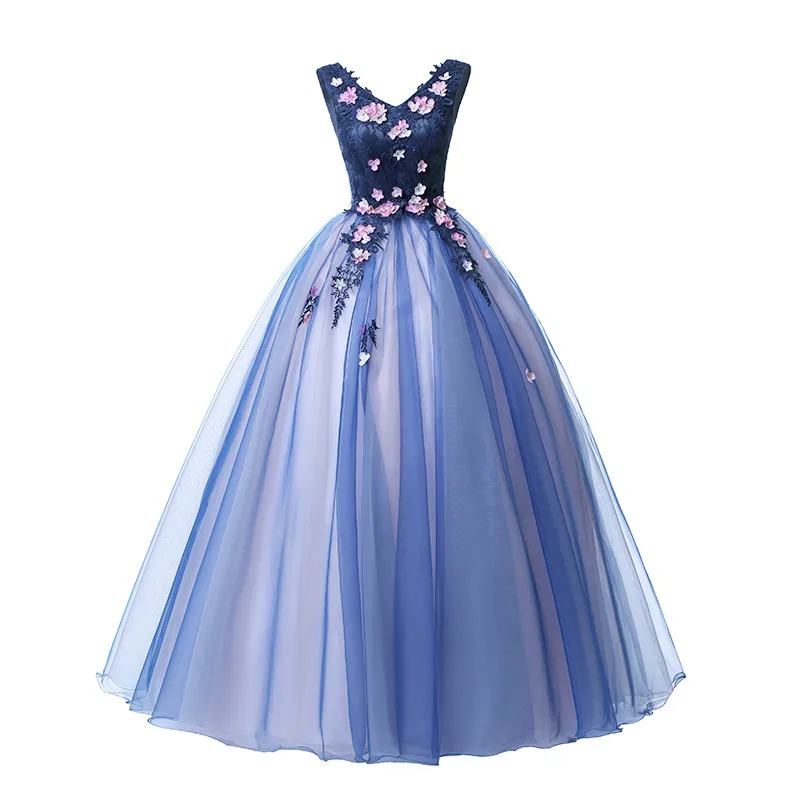 Бальное платье Gryffon Quinceanera винтажное кружевное с v образным вырезом для