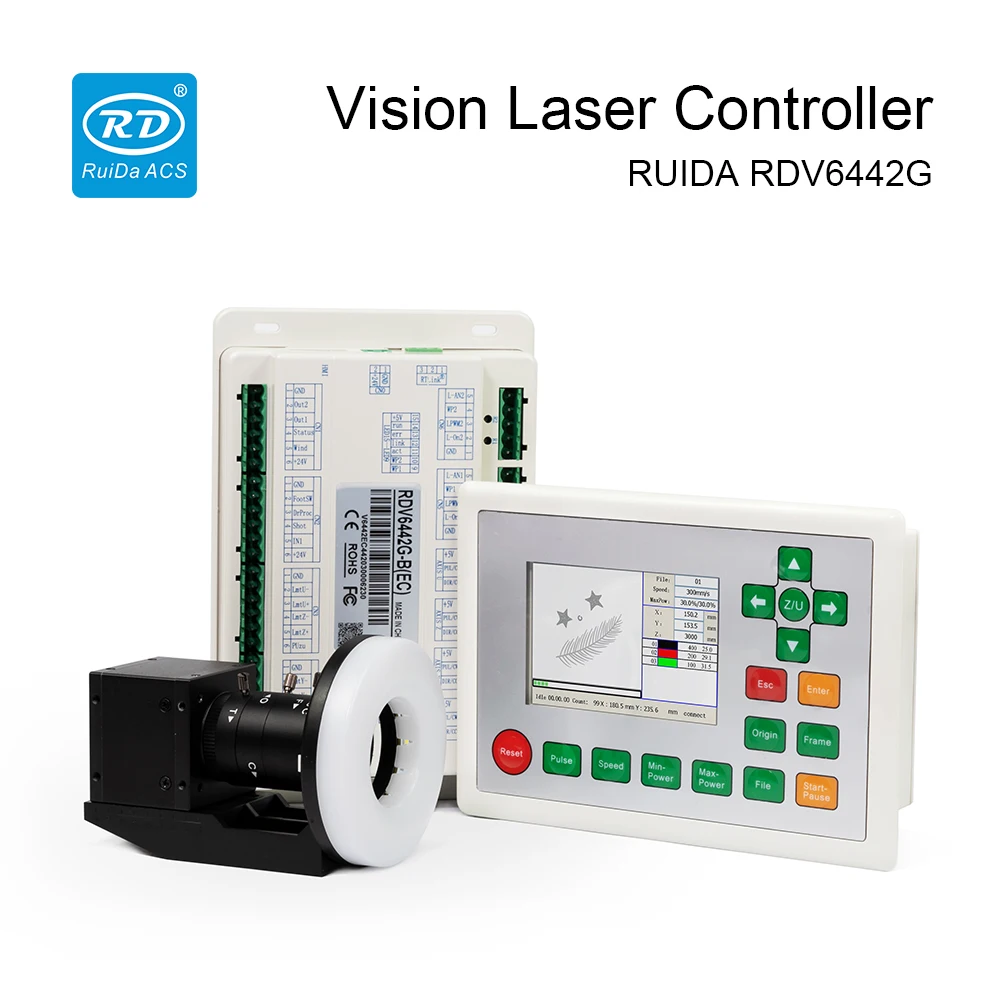 Ruida Rdv6442g Small Vision Cutting Laser Controller Card System Laser ...