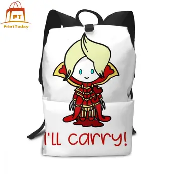 

Lol League Of Legends Figure Backpack League Of Chibi Heroes Legend Gamer Design Backpacks Student Multifunction Bag Print Bags