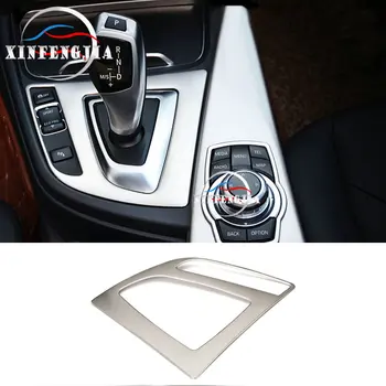 

For BMW 3 4 Series 3GT F34 F36 F30 13-18 Stainless Gear Shift Control Frame Cover Trim