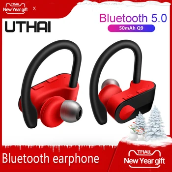 

UTHAI D19 TWS Wireless Bluetooth Headset 5.0 Free Improving Clear Headphones Stereo Wireless Noise Cancelling Headphones