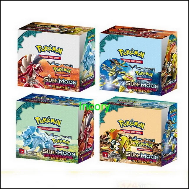 Новые высококачественные английские 324 шт GX MEGA EX торговые 200 шт 300 шт pokemones карточная игра битва карты для детей Подарки - Цвет: 324 Guardians Rising