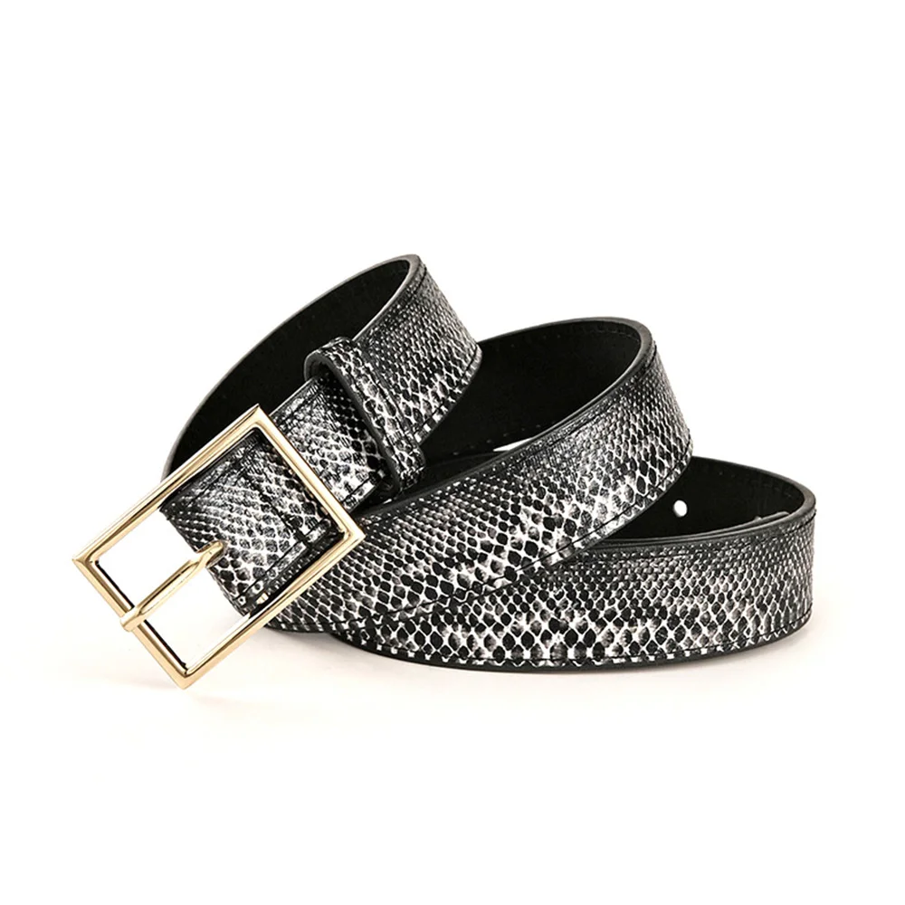 

women waist belt female sexy luxury snake pattern pin buckle strap belt waistband Lady Jeans Dress decoration Clothing Accesoory