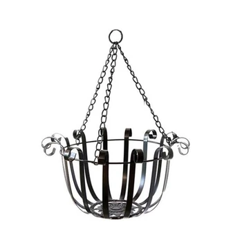 

European Style Wall Hanging Flower Pot Support Bracket Hook Iron Hanger Plants Holder Balcony Home Decoration