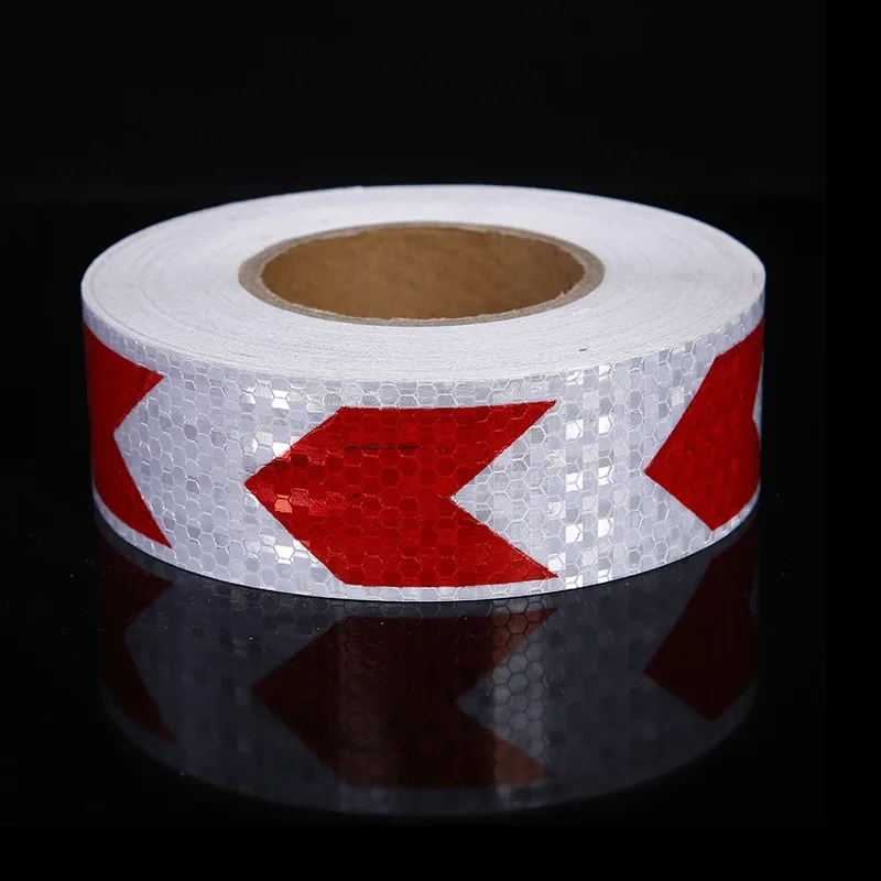 Car Bicycle Electric Motorcycle Reflective Stickers Safety Warning Body Traffic Collision Reflective Tape For Car Accessories