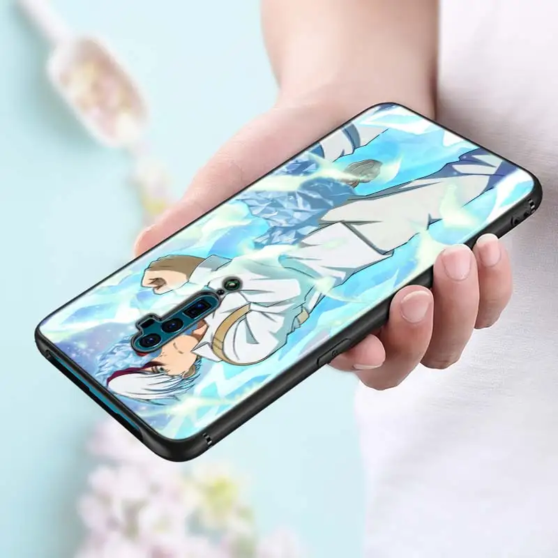 My Hero Academia Anime Cartoon Silicone Phone Case For OPPO Reno Z 10X Zoom F11 F9 F7 F5 A7 R9S R17 Realme 2 C2 K3 Pro
