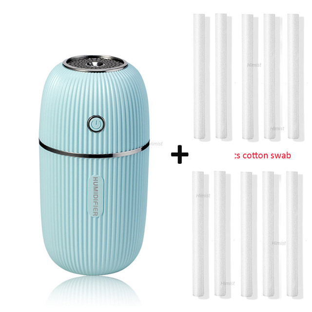 Humidifier 300ML Ultrasonic USB Aroma Essential Oil Diffuser Romantic Color Night Lamp Mist Maker Humidificador Portable