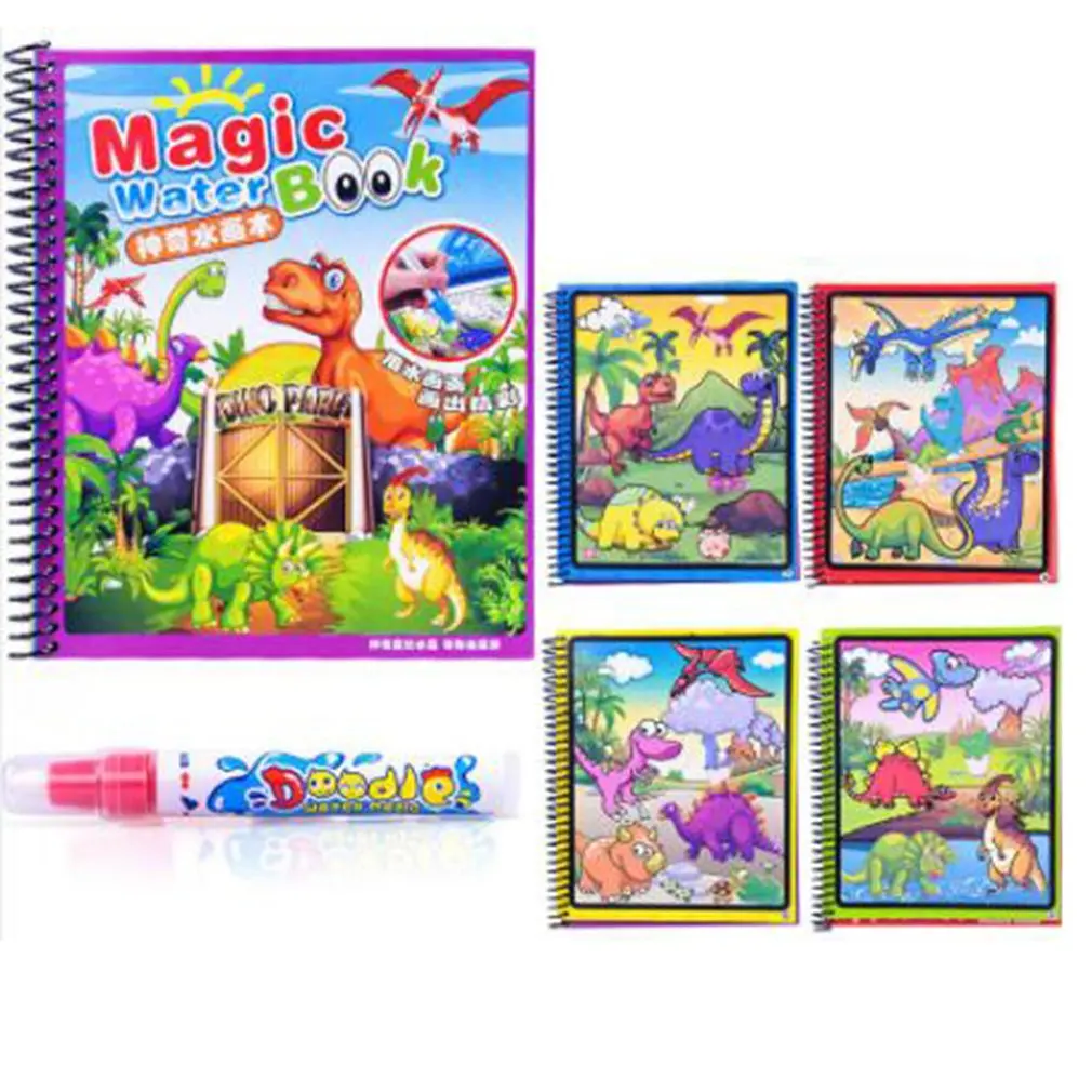 Magic Water Drawing Book Kids Painting Book Water Coloring Book Painting Board Children Drawing Early Educational Toy