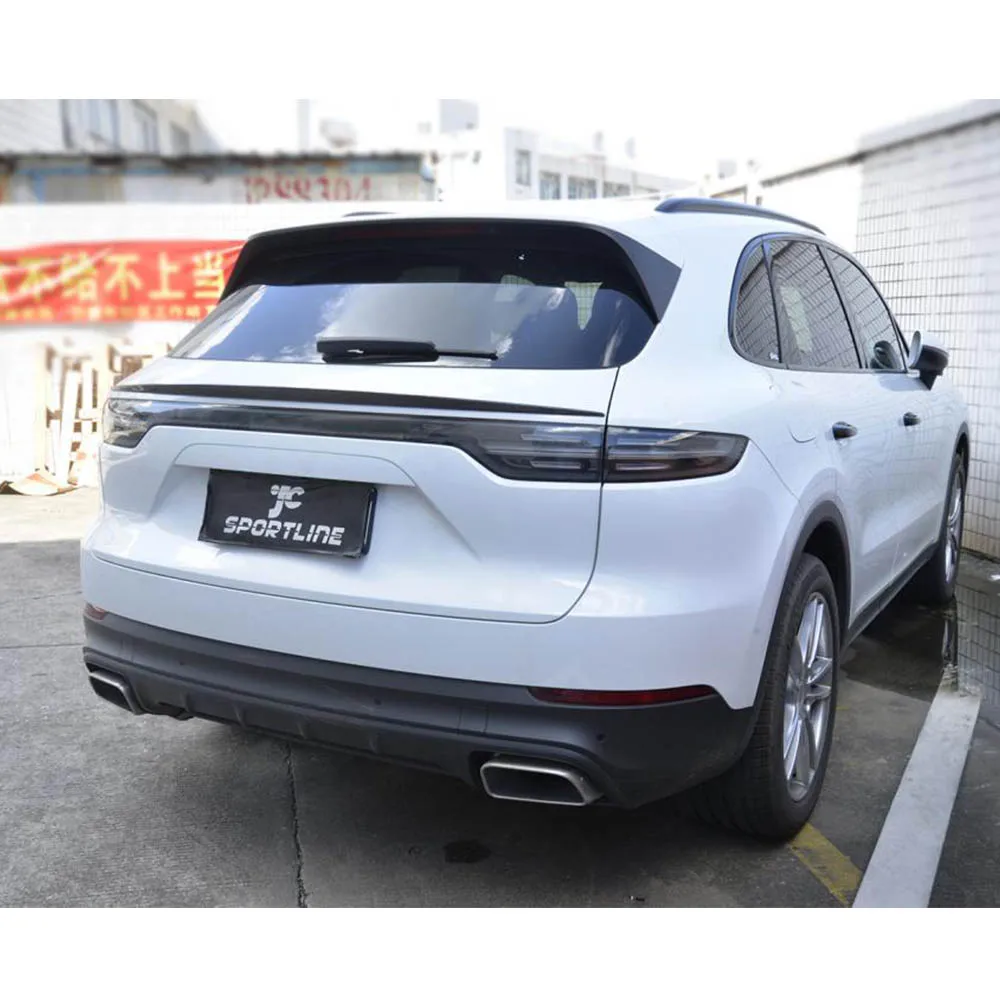 Задний спойлер багажника из углеродного волокна для Porsche Caynne-, не для купе