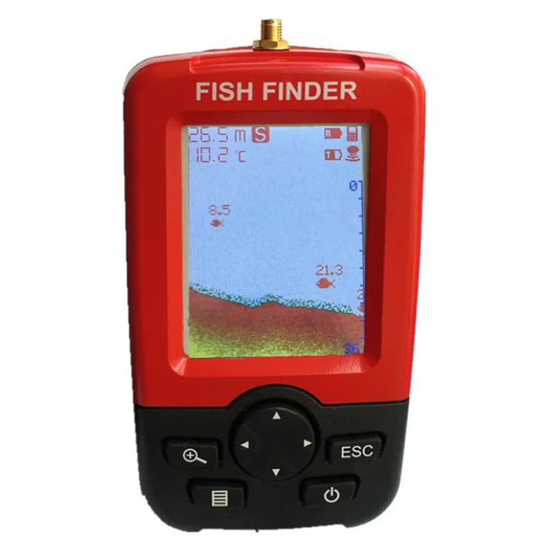 

Smart Portable Depth Fish Finder with Wireless Sonar Sensor Echo Sounder Fish Finder for Lake Sea Fishing