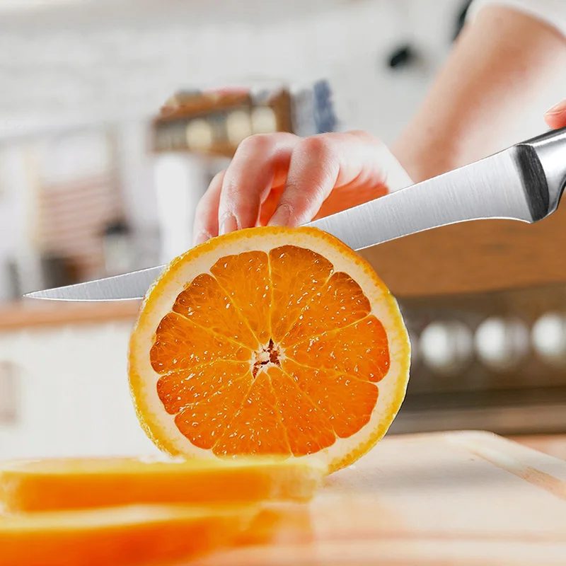 Kitchen Knife 5.8" Boning Stainless Steel For Meat Fish Fruit Vegetable Professional Chef Japanese Cleaver with Cover kitchen knife