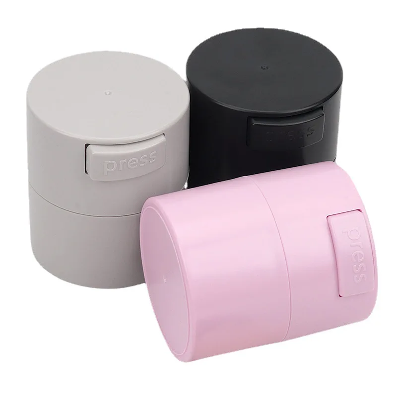 4 Kleuren Matte Mode Wimper Lijm Opslagtank Container Adhesive Stand Activated Carbon Verzegeld Opslag Jar Make Make-Up Tool