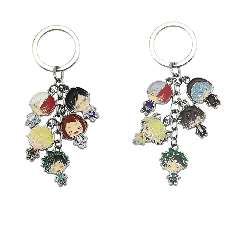 

Anime My Hero Academia Boku No Hero Academia Keychain for Men Women Car key Holder keyring jewelry gift