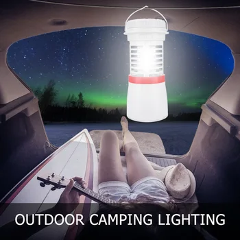 

UV Insect Bug Zapper LED Flashlight Torch USB Rechargeable Mosquito Killer Lamp No Radiation Insect Killer Flies Trap Lamp