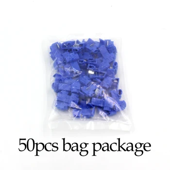 

50pcs parallel clip Scotch Lock Electric Wire Cable Connectors Quick Splice Terminals clamp Non Breaking AWG18-14 For car use