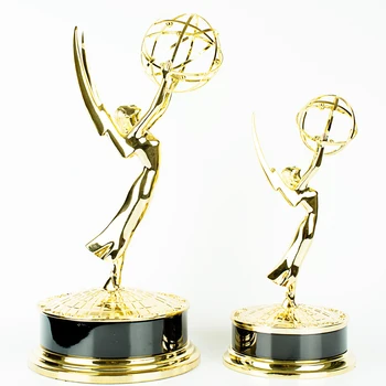 

hot sale Emmy Awards new style Zinc Alloy emmy trophy National two size available