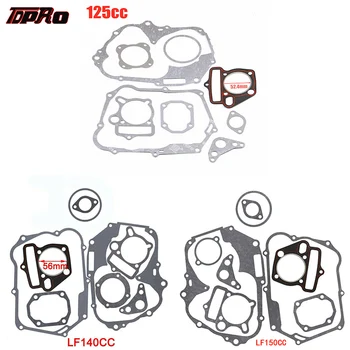 TDPRO-Juego de juntas de Motor para Dirt Pit Bike, motocicleta, Scooter, Quad Buggy, 125cc, 140cc, 150cc, Lifan
