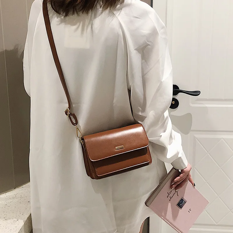 

INS Macarons WOMEN'S Bag 2019 New Style Mini Square Sling Bag Versatile File Holder Bag Shoulder Bag Oblique Bag Fashion
