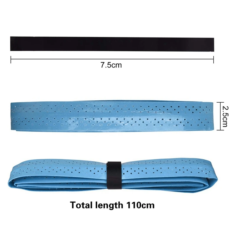 10PCS/SET Tennis Racket Anti-skid Sweat tape Absorbed Wraps Badminton Racquet Fishing Skidproof Sweat Band grip