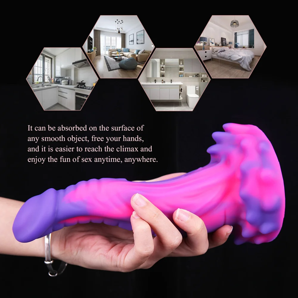 Lifelike silicone dildo, female powerful suction cup, Prostate Massager, big anal plug, dragon thick dildo, anal sex toy