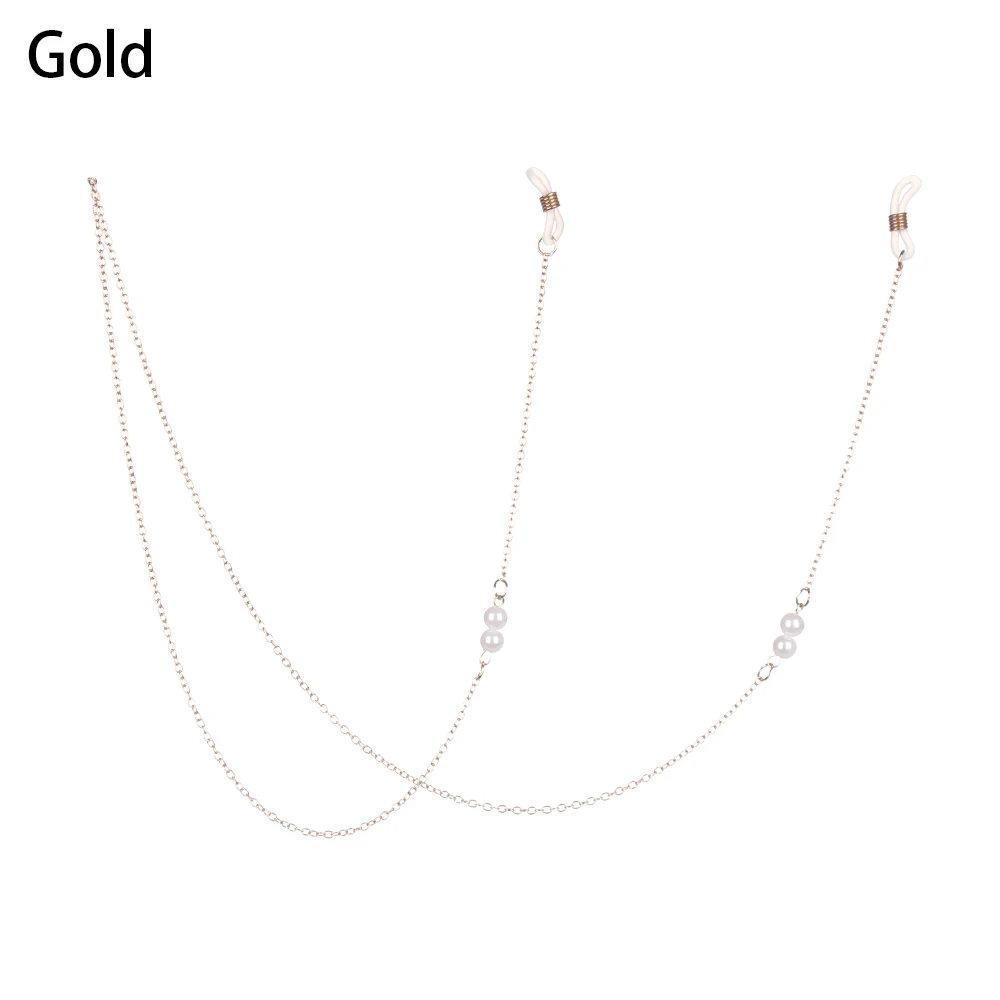 1Pcs Eyeglasses Chains for Women Metal Sunglasses Reading Glasses Cords Vintage Glasses Holder Strap Lanyards Eyewear Necklace - Цвет: 75cm