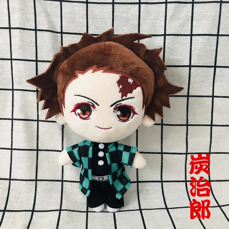 Косплей Аниме Убийца демона Kimetsu no Yaiba Kamado Tanjirou Nezuko Agatsuma Zenitsu Hashibira Inosuke мультфильм кукла плюшевые игрушки - Цвет: Kamado Tanjirou