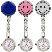 10 шт./лот, популярные, унисекс, женские, дамские, медсестры, улыбка, карманные часы, больничные, медицинские, мужские, мужские, доктор, мужские, клип, Подвесные часы