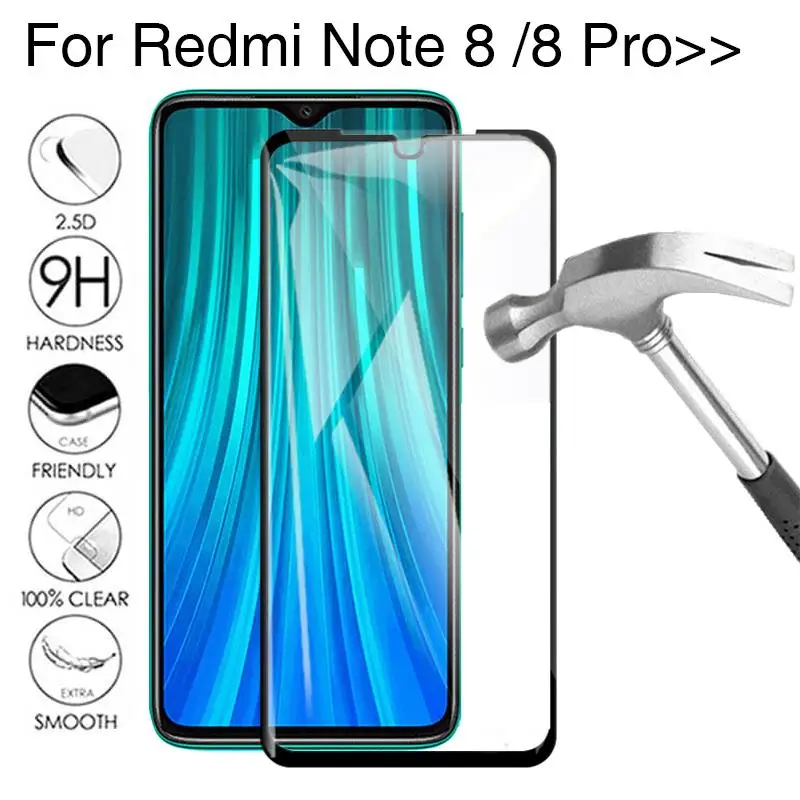 Закаленное стекло для Xiaomi Redmi Note 8 Pro Защитное стекло для экрана для Xiomi Redmi 8A Note 8 Note8 профессиональная защитная пленка