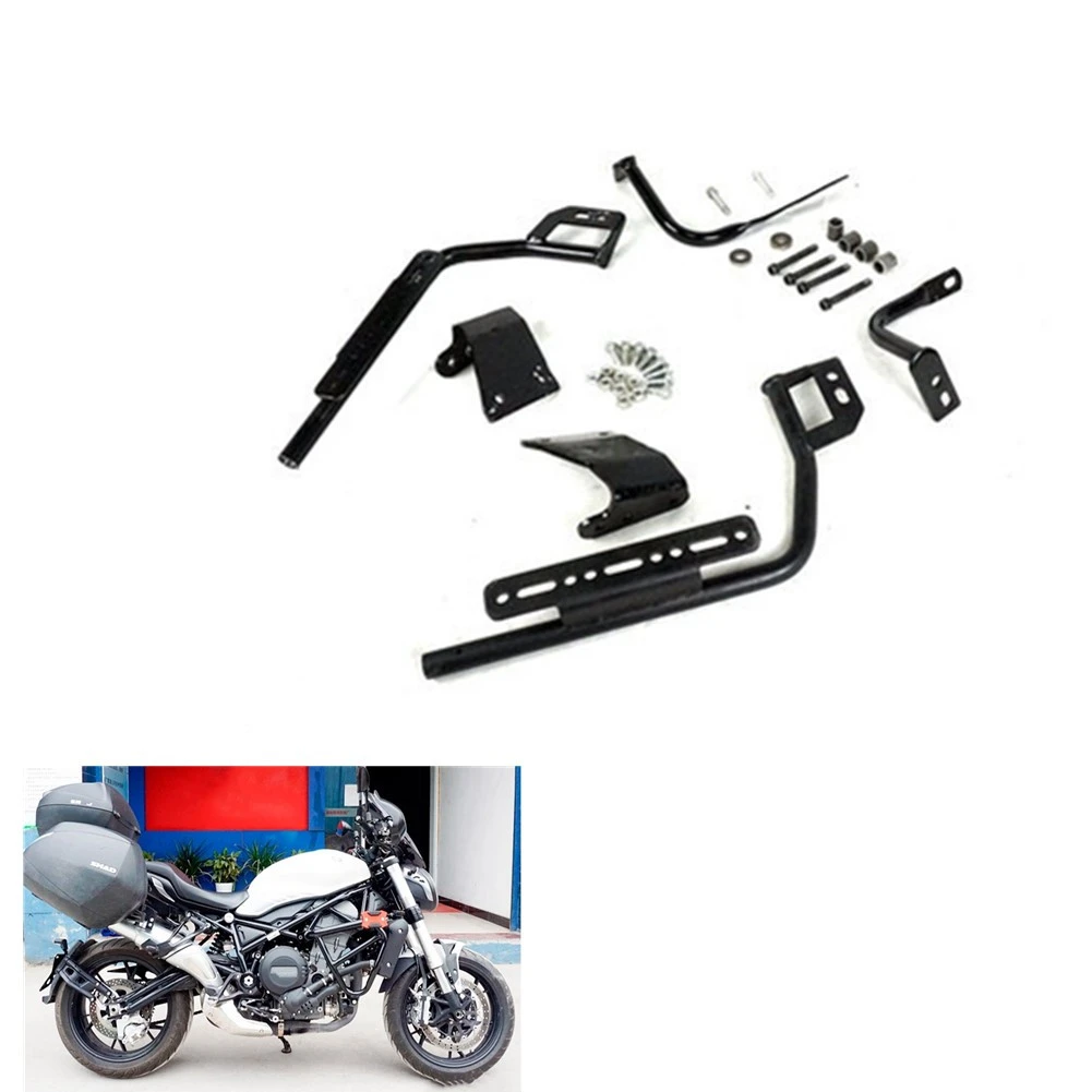 Caja lateral para equipaje de motocicleta, sistema de soporte para portaequipajes Benelli 752 S 752 S SHAD SH23 y molduras - AliExpress