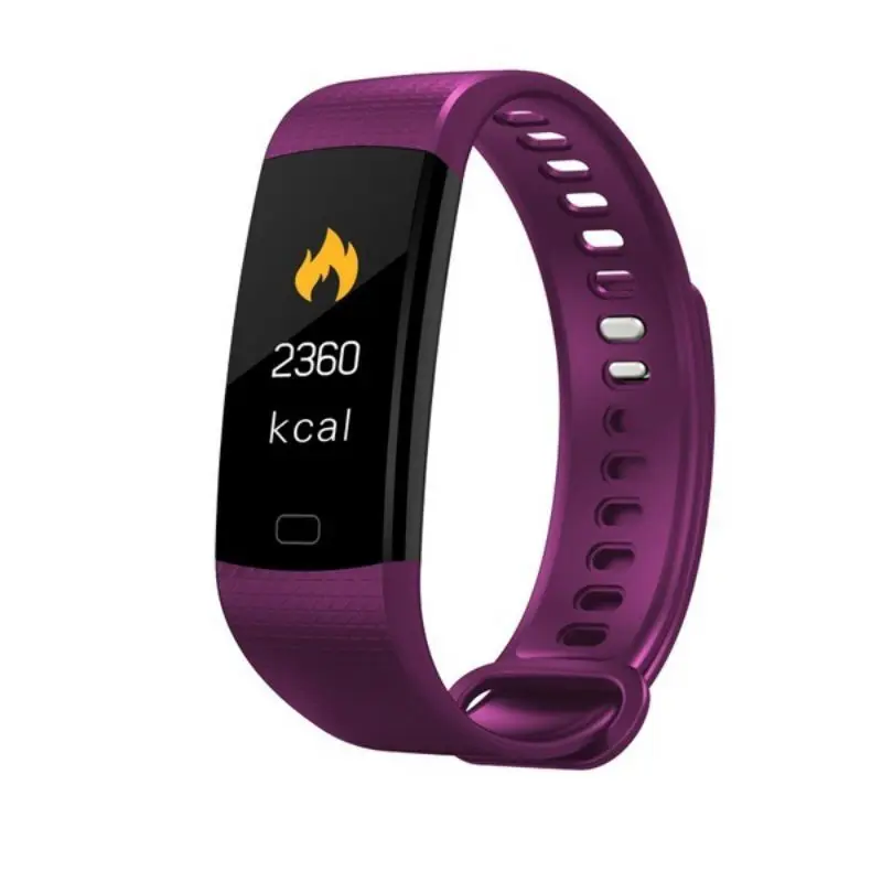 Y5 Bluetooth умный Браслет цветной экран браслет с монитором сердечного ритма измерение кровяного давления фитнес-трекер умные часы - Цвет: GW181D