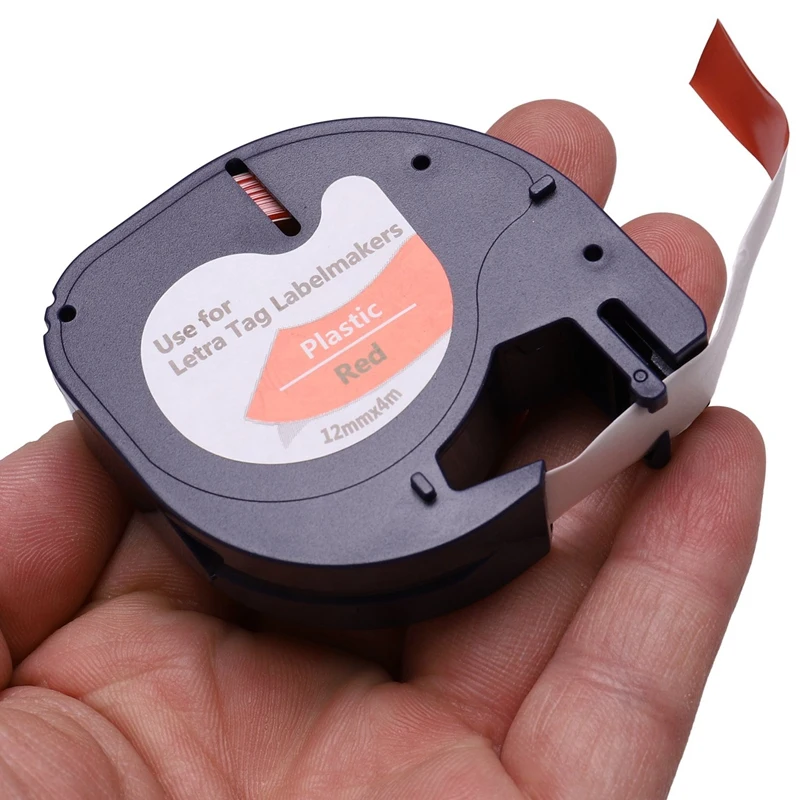 7 шт 91201 совместимый для лента Dymo LetraTag 12 мм 91330 16952 91331 91332 смешанные Цвет кассета для Dymo LetraTag Lt-100H
