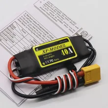 XF-Modell 2-3S 40A 5V/3A BEC Bürstenlosen ESC 14AWG XT60/T Stecker für RC SU27 KT Flugzeug Feste-Flügel Drohnen