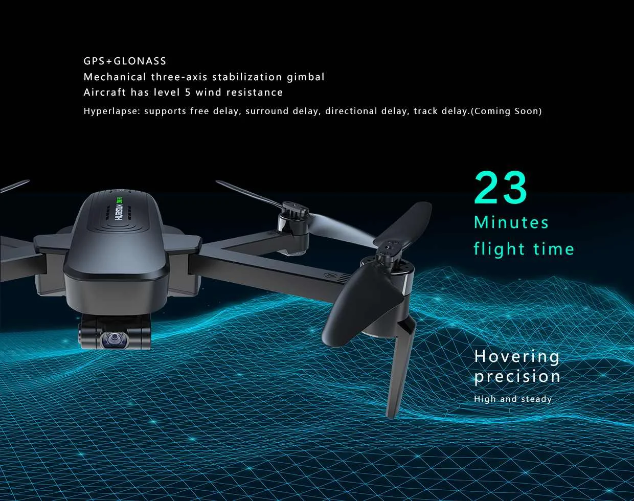 Hubsan ZINO PRO gps 5G Wi-Fi 4 км с видом от первого лица в формате 4K UHD, Камера 3-осевому гидростабилизатору Сфера панорамы Дрон Квадрокоптер с дистанционным управлением RT