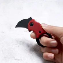 Couteau à griffes d'aigle, Mini couteau créatif Karambit d'extérieur, outil Portable, couteau pliant tranchant et Portable