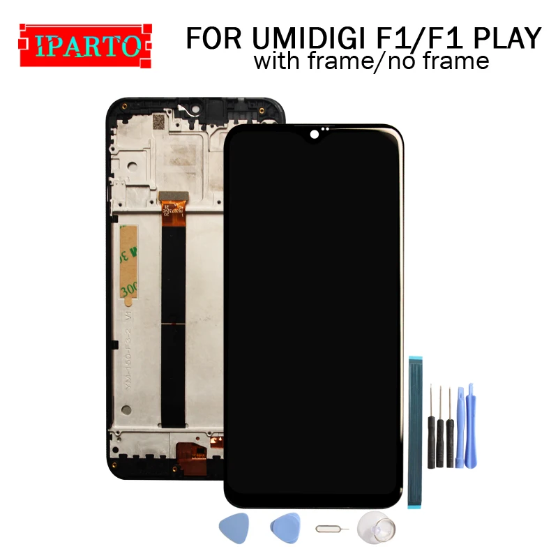 6 3 дюймовый UMIDIGI F1 ЖК-дисплей + кодирующий преобразователь сенсорного экрана в