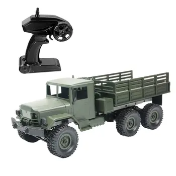

6WD RC Crawler Car 2.4G Remote Control Big Foot Off-road Crawler Military Vehicle Model RTR Toy For Kids Gift MN-77